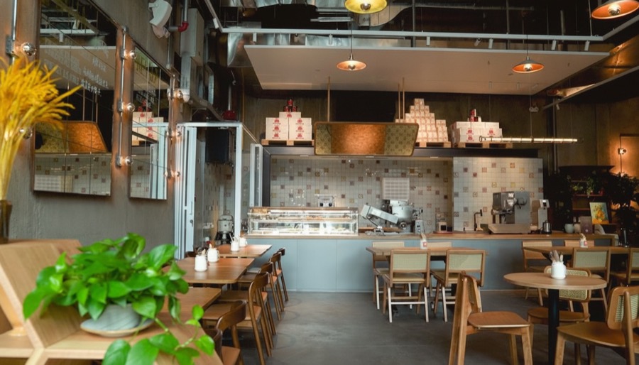 The JE&JO dining room at West Bund Central