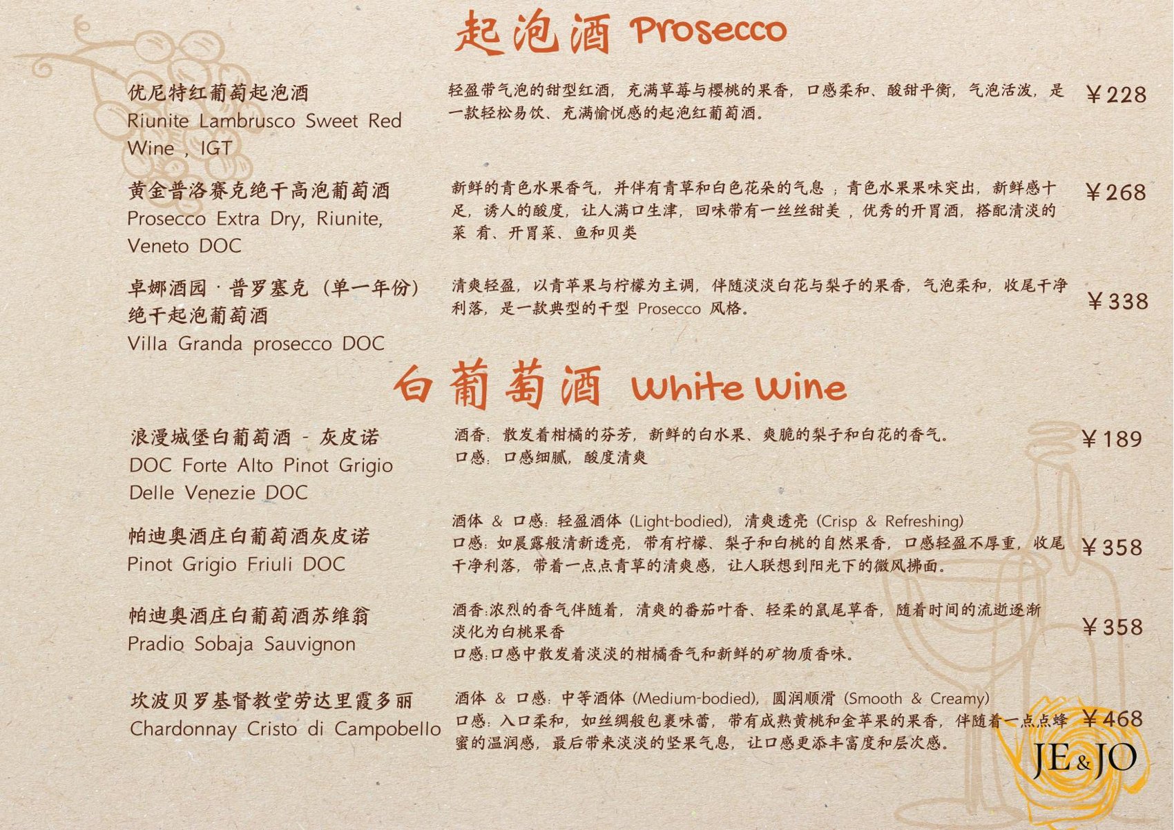 Menu 7 / 8
